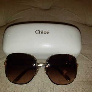 gently preowned Chloe Sunglasses.